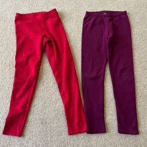 Gymboree lined leggings girls sz L (10-12)